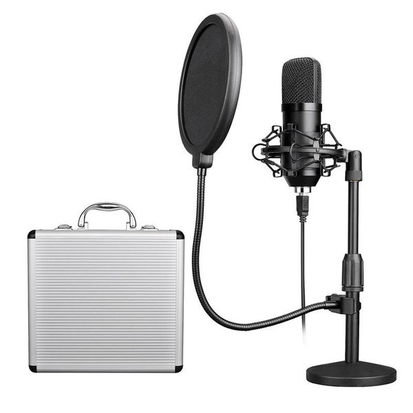 bm700 condenser microphone portable live k song computer game with noise reduction recording 192khz usb microphone stand
bm700 condenser microphone portable live k song computer game with noise reduction recording 192khz usb microphone stand