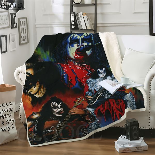 cloocl hard rock kiss band 3d print harajuku air conditioning blanket teens bedding throw blankets plush quilt
cloocl hard rock kiss band 3d print harajuku air conditioning blanket teens bedding throw blankets plush quilt