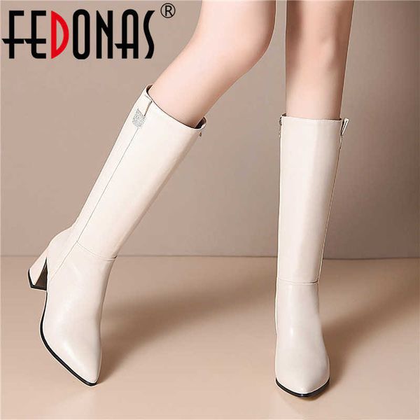 fashion winter booties woman high boots fall genuine leather zipper shoes heels wedding 210528, Black
fashion winter booties woman high boots fall genuine leather zipper shoes heels wedding 210528, Black