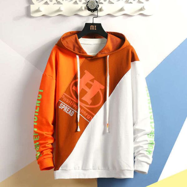 loose trend winter new autumn hooded men's casual stitching sweater teenagers and students long sleeve sportswear for men, Gray
loose trend winter new autumn hooded men's casual stitching sweater teenagers and students long sleeve sportswear for men, Gray