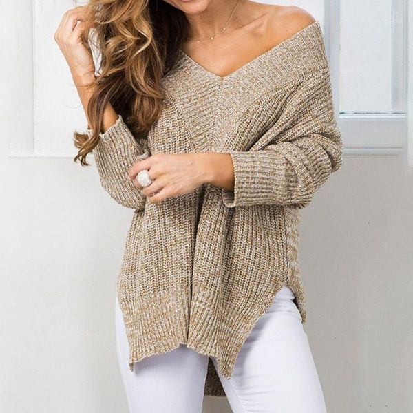 women's sweaters female casual solid color v-neck knitting loose fashion autumn long sleeve daily sweater sueter mujer invierno, White;black
women's sweaters female casual solid color v-neck knitting loose fashion autumn long sleeve daily sweater sueter mujer invierno, White;black