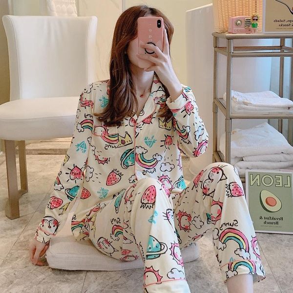 women pajamas sets lovely wear leisure clothes personality autumn long sleeved women pajamas for women pyjamas sets nightwear pj, Black;red
women pajamas sets lovely wear leisure clothes personality autumn long sleeved women pajamas for women pyjamas sets nightwear pj, Black;red
