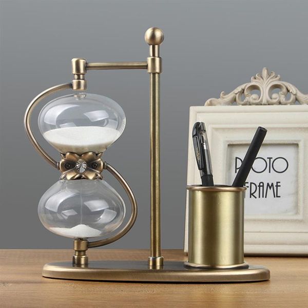 other clocks & accessories hourglass sand timer antique clock with pen holder metal hour glass sandglass tea home decoration ornaments gift
other clocks & accessories hourglass sand timer antique clock with pen holder metal hour glass sandglass tea home decoration ornaments gift