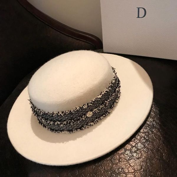 wide brim hats white winter hat for ladies party banquet fedora retro panama jazz solid color autumn female light luxury, Blue;gray
wide brim hats white winter hat for ladies party banquet fedora retro panama jazz solid color autumn female light luxury, Blue;gray