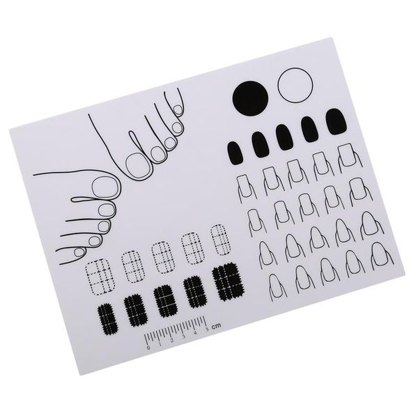nail art templates 1pc sticker printing coloring special pad color silicone portable fingernails mat manicure tool, White
nail art templates 1pc sticker printing coloring special pad color silicone portable fingernails mat manicure tool, White