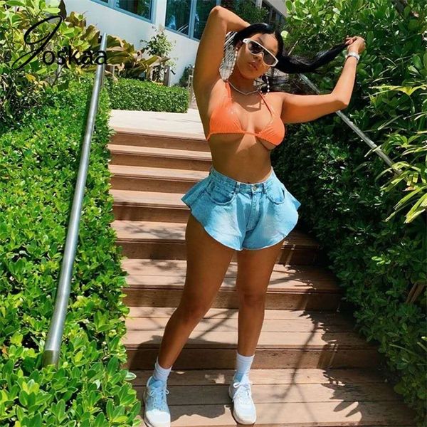 joskaa high waist denim pathwork pocket fan-shaped irregular solid loose mini jean shorts streetwear for women 210306, White;black
joskaa high waist denim pathwork pocket fan-shaped irregular solid loose mini jean shorts streetwear for women 210306, White;black