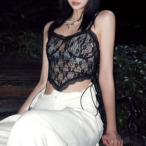 women's tanks & camis see-through pointy bodycon spaghetti strap female harajuku irregular street elegant black party club tanktop, White
women's tanks & camis see-through pointy bodycon spaghetti strap female harajuku irregular street elegant black party club tanktop, White