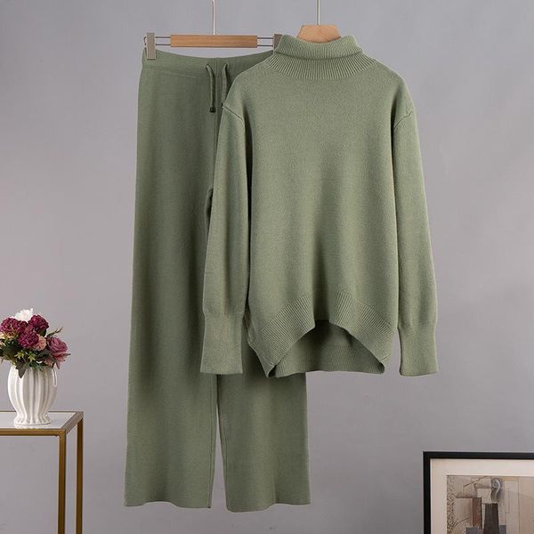 women's two piece pants women sweater suits tracksuit 2 sets knitted pant autumn winter thick turtleneck pullover soft female jumper, White
women's two piece pants women sweater suits tracksuit 2 sets knitted pant autumn winter thick turtleneck pullover soft female jumper, White