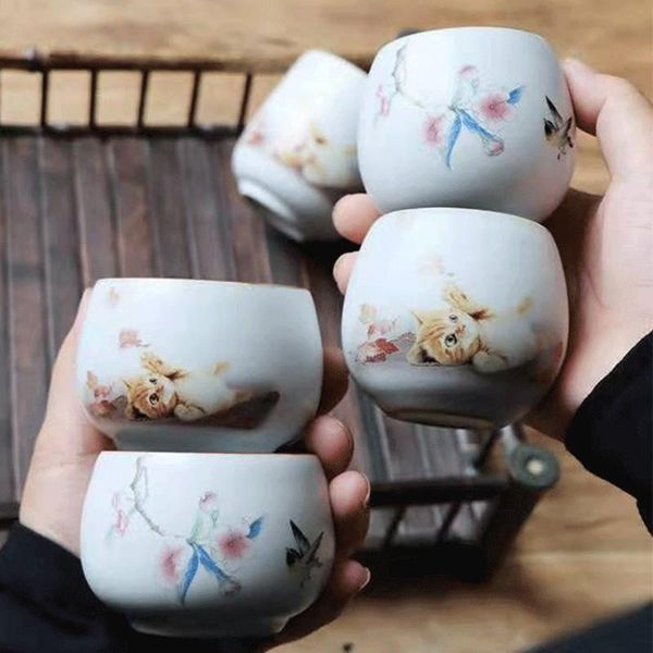 cups & saucers ruyao tea cup zen ceramic bowl
cups & saucers ruyao tea cup zen ceramic bowl