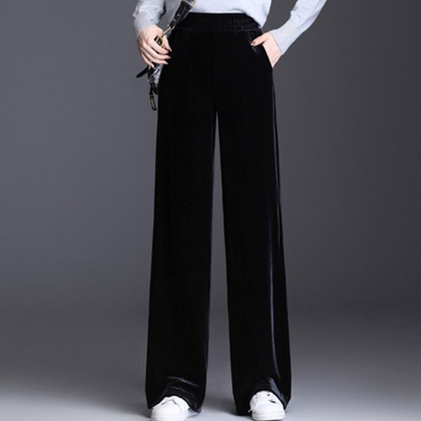 2021 new fall and winter velvet for woman with long legs hanging waist high straight tube casual versatile pants 3mei, Black;white
2021 new fall and winter velvet for woman with long legs hanging waist high straight tube casual versatile pants 3mei, Black;white