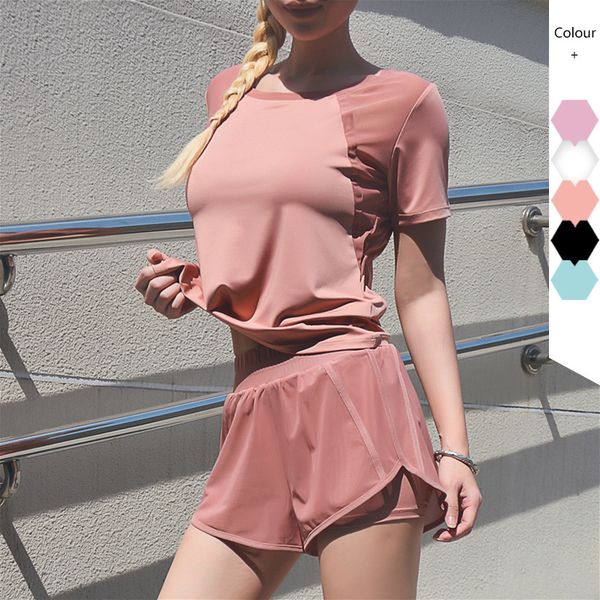 2021 new high elastic mesh t-shirt, uniform color, leisure, splicing, fast drying, comfortable, breathable, loose, suitable for fitness, lfn, White
2021 new high elastic mesh t-shirt, uniform color, leisure, splicing, fast drying, comfortable, breathable, loose, suitable for fitness, lfn, White