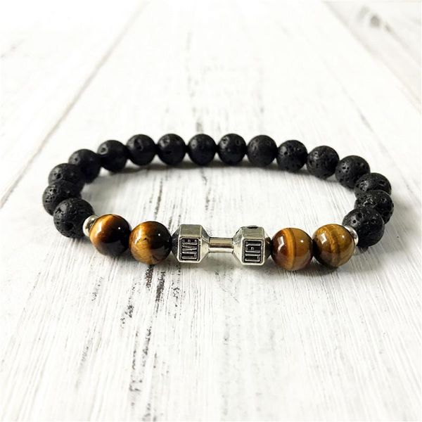 charm bracelets 2021 style tiger eye yoga mala bracelet gift for men or women natural lava stone power energy wrist jewelry, Golden;silver
charm bracelets 2021 style tiger eye yoga mala bracelet gift for men or women natural lava stone power energy wrist jewelry, Golden;silver