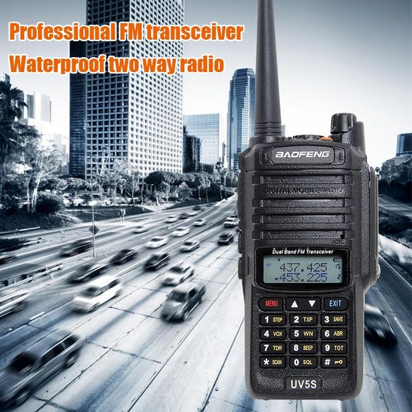 walkie talkie baofeng uv-5s waterproof dual band uv5s two way radio 136-174mhz, 400-520mhz 10 km for hunting
walkie talkie baofeng uv-5s waterproof dual band uv5s two way radio 136-174mhz, 400-520mhz 10 km for hunting