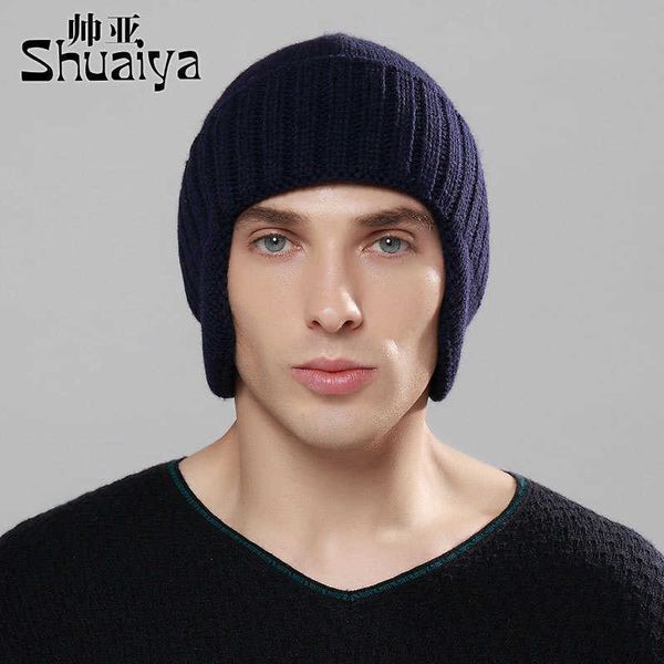 hat men's hat korean version outdoor winter cycling ear protection cold insulation knitted wool cover head winter, Blue;gray
hat men's hat korean version outdoor winter cycling ear protection cold insulation knitted wool cover head winter, Blue;gray