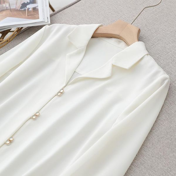 women's blouses & shirts 2021 spring women notched solid satin blouse full sleeve office lady elegant white shirt autumn breathable bas
women's blouses & shirts 2021 spring women notched solid satin blouse full sleeve office lady elegant white shirt autumn breathable bas