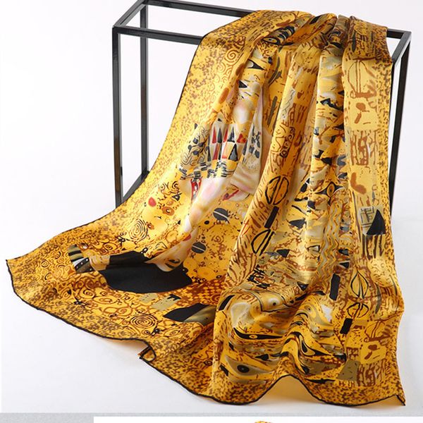 dankeyisi silk van gogh's famous oil painting art works printed women scarf luxury brand designer scarves female, Blue;gray
dankeyisi silk van gogh's famous oil painting art works printed women scarf luxury brand designer scarves female, Blue;gray