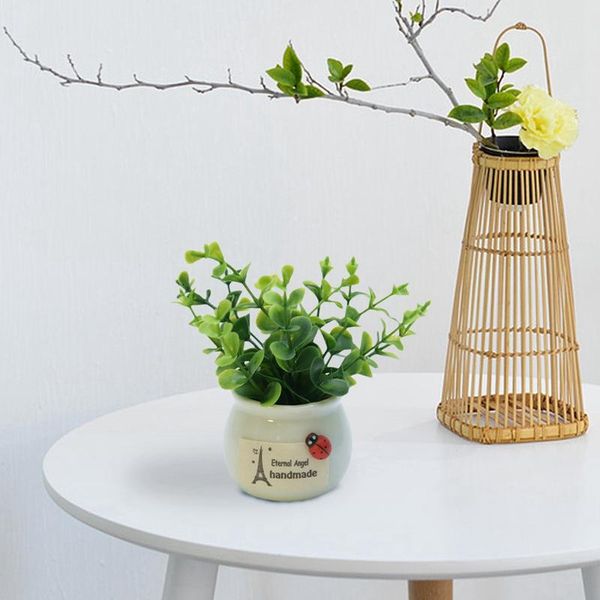 creative lovely artificial plants with pot simulation succulents mini bonsai potted placed green fake plants table decoration
creative lovely artificial plants with pot simulation succulents mini bonsai potted placed green fake plants table decoration