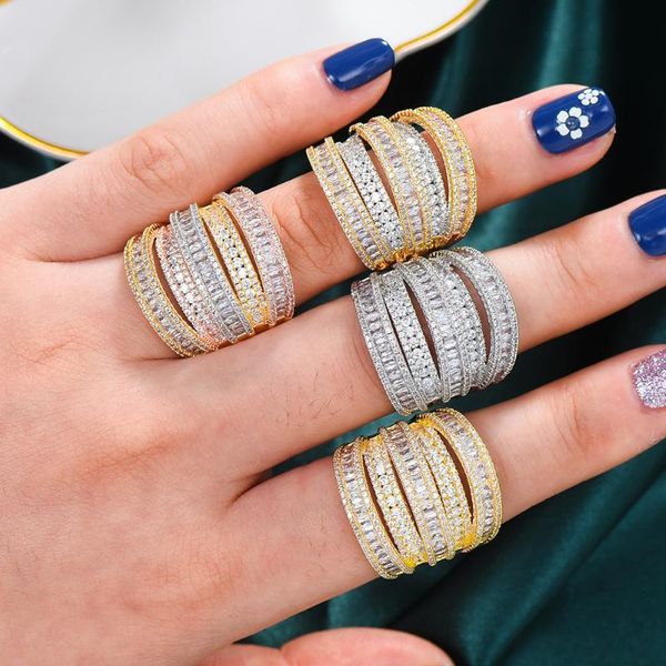wedding rings missvikki gorgeous luxury europe style big for women noble bridal party anniversary gift jewelry, Slivery;golden
wedding rings missvikki gorgeous luxury europe style big for women noble bridal party anniversary gift jewelry, Slivery;golden