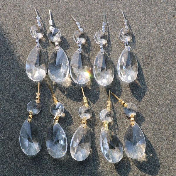 20pcs/lot clear faceted crystal chandelier prisms chandelier crystals glass suncatcher ornament 
20pcs/lot clear faceted crystal chandelier prisms chandelier crystals glass suncatcher ornament