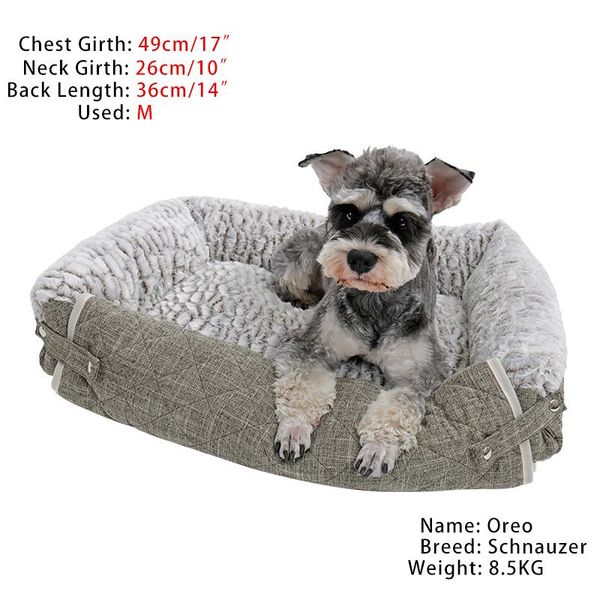 new dog bed 3 in 1 pet sofa mat small / medium dog and cat comfortable soft more filled 3 side anti-skid and waterproof bottom
new dog bed 3 in 1 pet sofa mat small / medium dog and cat comfortable soft more filled 3 side anti-skid and waterproof bottom