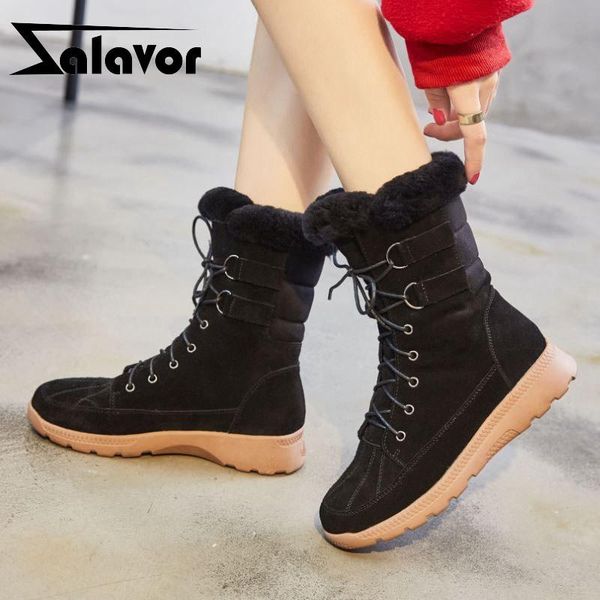 boots zalavor women real leather fashion plush fur ankle keep warm flats daily casual shoe woman cross strap footwear size 35-40, Black 
boots zalavor women real leather fashion plush fur ankle keep warm flats daily casual shoe woman cross strap footwear size 35-40, Black