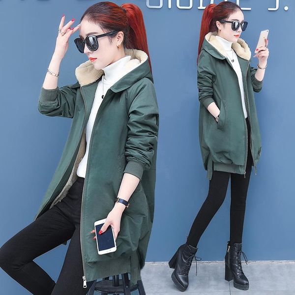 women's trench coats windbreaker jacket 2021 autumn lamb cashmere thicken casual hooded fashion overcoat work clothes, Tan;black
women's trench coats windbreaker jacket 2021 autumn lamb cashmere thicken casual hooded fashion overcoat work clothes, Tan;black