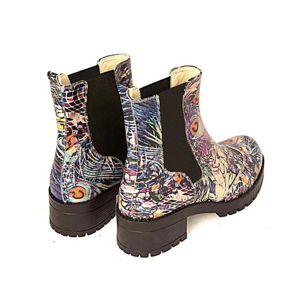 goby women low heel ankle boots vegan artificial leather multicolor patterned summer 2021 new styles, Black
goby women low heel ankle boots vegan artificial leather multicolor patterned summer 2021 new styles, Black