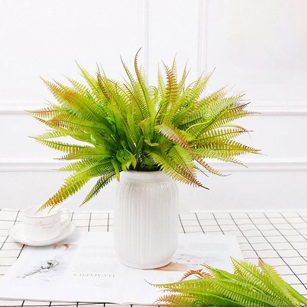 7 fork simulation green plant shrubbery artificial artificial flowers plastic plant leaves wedding home garden decoration
7 fork simulation green plant shrubbery artificial artificial flowers plastic plant leaves wedding home garden decoration