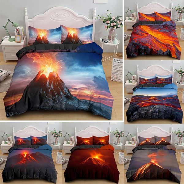bedding sets volcano mountain duvet cover with pillowcase luxury king single double size set for kids bedclothes 2/3pcs
bedding sets volcano mountain duvet cover with pillowcase luxury king single double size set for kids bedclothes 2/3pcs