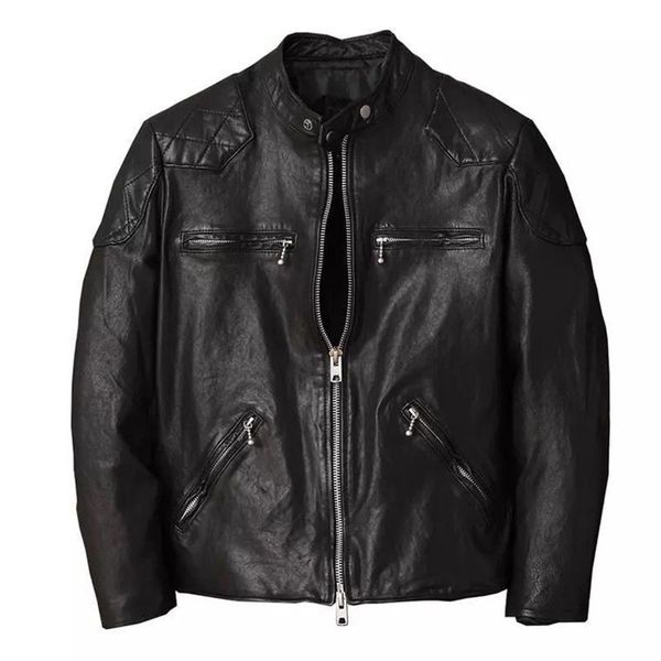 men's leather & faux 2021 mens coat 100% cow flight suit jacket men natural high-quality h811, Black
men's leather & faux 2021 mens coat 100% cow flight suit jacket men natural high-quality h811, Black