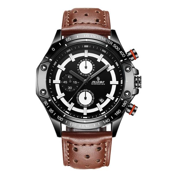 wristwatches senors black khaki leather quartz mens multi-function watches waterproof calendar timing luminous man wristwatch, Slivery;brown
wristwatches senors black khaki leather quartz mens multi-function watches waterproof calendar timing luminous man wristwatch, Slivery;brown