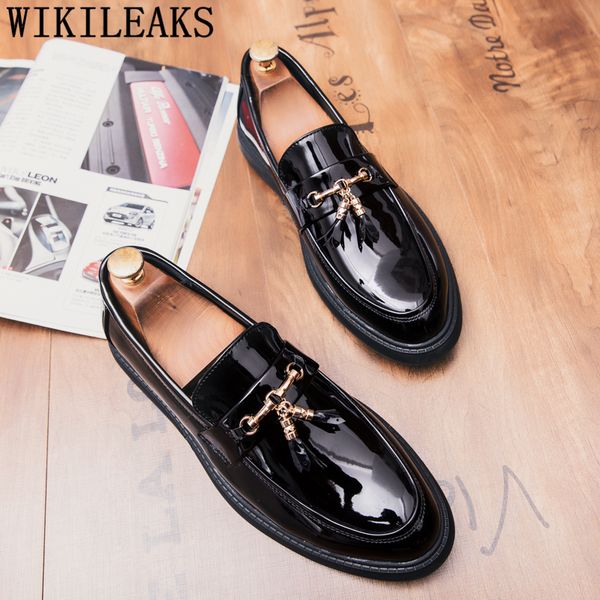 coiffeur loafers mens shoes casual italian brand white shoes men leather fashion designer shoes men patent leather, Black
coiffeur loafers mens shoes casual italian brand white shoes men leather fashion designer shoes men patent leather, Black