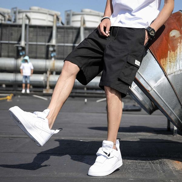 casual sports summer new breathable versatile capris men's pants, Black
casual sports summer new breathable versatile capris men's pants, Black