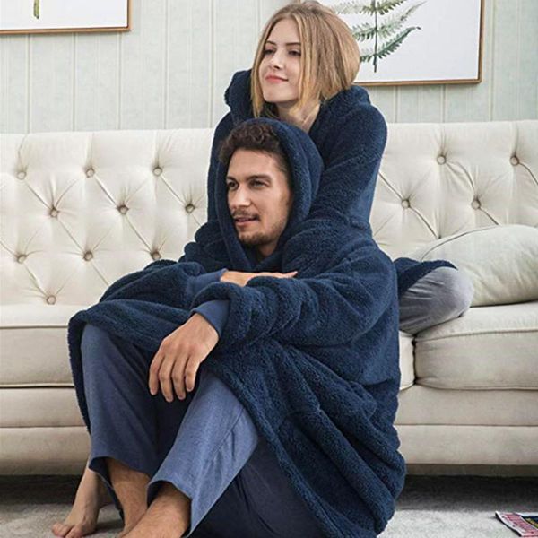 women's sleepwear batas mujer very thicken bathrobe for women hooded couple warm robe pullover kimono nightwear home clothes, Black;red
women's sleepwear batas mujer very thicken bathrobe for women hooded couple warm robe pullover kimono nightwear home clothes, Black;red