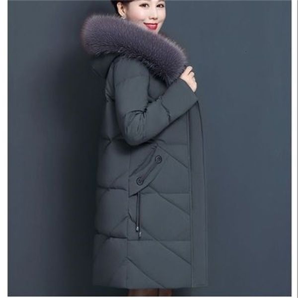 large size -7xl winter new middle-aged ladies thick warm hooded fur collar cotton jacket women's wintercoat thickening 8n3o, Black
large size -7xl winter new middle-aged ladies thick warm hooded fur collar cotton jacket women's wintercoat thickening 8n3o, Black