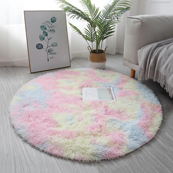 carpets round plush carpet shaggy fluffy rugs for living room bedroom floor mats bedside area rainbow soft kids mat
carpets round plush carpet shaggy fluffy rugs for living room bedroom floor mats bedside area rainbow soft kids mat