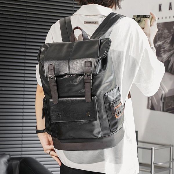 fashion trend mens backpack mens bag korean style leisure travel backpack pu leather schoolbag trend new mens bag
fashion trend mens backpack mens bag korean style leisure travel backpack pu leather schoolbag trend new mens bag