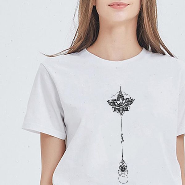 fashion lotus flower tattoo design printing tshirt fashion streetwear harajuku t shirts women hipster casual hip hop ropa mujer, White
fashion lotus flower tattoo design printing tshirt fashion streetwear harajuku t shirts women hipster casual hip hop ropa mujer, White