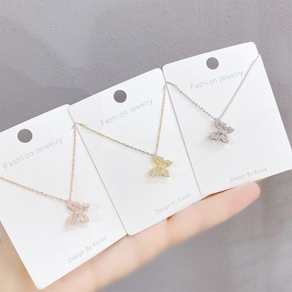chains 14k real gold plated butterfly necklace shining bling zircon women clavicle chain elegant charm wedding pendant jewelry, Silver
chains 14k real gold plated butterfly necklace shining bling zircon women clavicle chain elegant charm wedding pendant jewelry, Silver