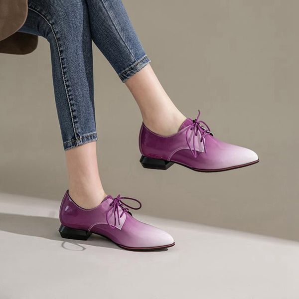 dress shoes genuine leather women oxford casual woman lace up med heel ladies platform ym-159, Black
dress shoes genuine leather women oxford casual woman lace up med heel ladies platform ym-159, Black