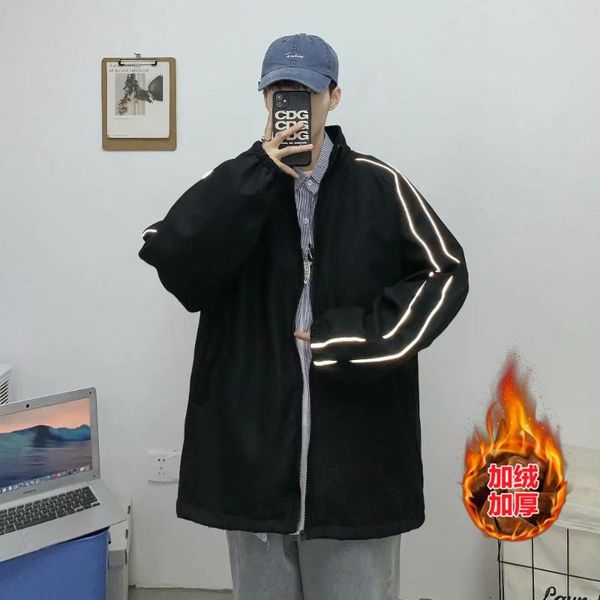 men's jackets stand-up collar jacket 2021 autumn korean style trendy clothes sports casual zipper cardigan lapel, Black;brown
men's jackets stand-up collar jacket 2021 autumn korean style trendy clothes sports casual zipper cardigan lapel, Black;brown