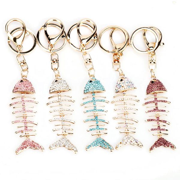 keychains fashion trinket alloy rhinestones fish bone keychain delicate key ring purse jewelry keyholder women chain buckle llaveros, Silver
keychains fashion trinket alloy rhinestones fish bone keychain delicate key ring purse jewelry keyholder women chain buckle llaveros, Silver