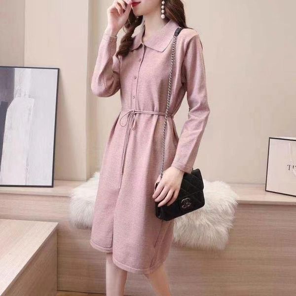 casual dresses womens spring and autumn sweater knitted buttons long dress fashion knee base dreeses vestidos for femela v-neck, Black;gray
casual dresses womens spring and autumn sweater knitted buttons long dress fashion knee base dreeses vestidos for femela v-neck, Black;gray