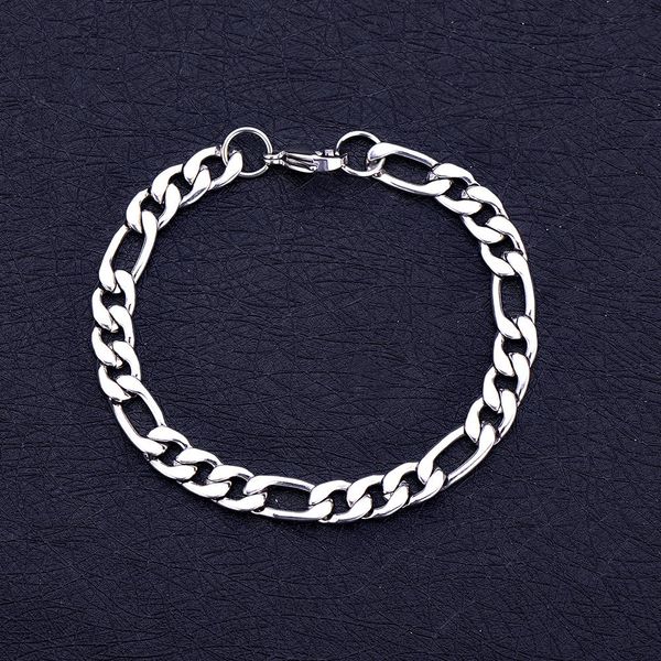 2021 wholesale 6mm 8mm 10mm 316l stainless steel 3:1 fegalo chain bracelet fashion cool men's party jewelry length 20cm ing, Black
2021 wholesale 6mm 8mm 10mm 316l stainless steel 3:1 fegalo chain bracelet fashion cool men's party jewelry length 20cm ing, Black