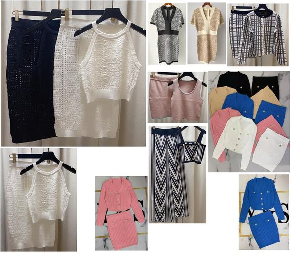 womens two piece sets casual dresses sweaters skirt short long sleeves knitted cloth luxury designer clothes causual wear knitting clothing, White
womens two piece sets casual dresses sweaters skirt short long sleeves knitted cloth luxury designer clothes causual wear knitting clothing, White