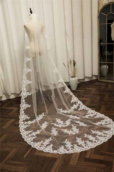 bridal veils popodion wedding accessories lace veil chapel trailing with hair comb white ivory soft tulle rom80270, Black
bridal veils popodion wedding accessories lace veil chapel trailing with hair comb white ivory soft tulle rom80270, Black