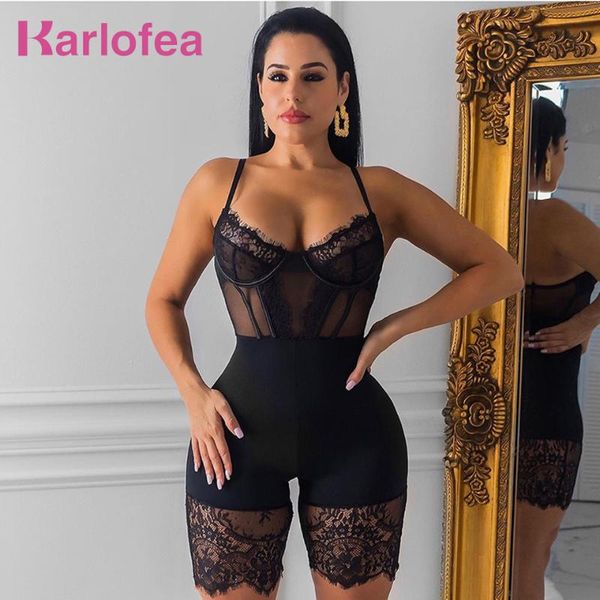women's jumpsuits & rompers karlofea hollow out backless jumpsuit women spaghetti straps see through lace splice playsuit club party sh, Black;white
women's jumpsuits & rompers karlofea hollow out backless jumpsuit women spaghetti straps see through lace splice playsuit club party sh, Black;white
