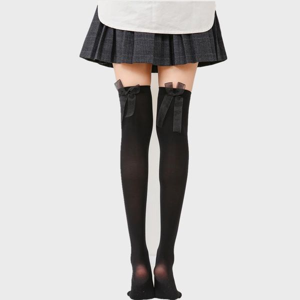socks & hosiery women velvet stockings ladies over the knee white black high with bow thigh, Black;white
socks & hosiery women velvet stockings ladies over the knee white black high with bow thigh, Black;white