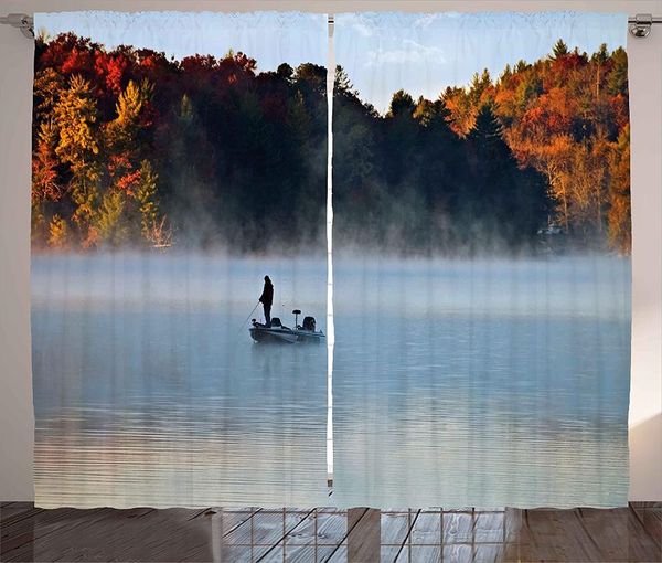 curtain & drapes landscape curtains fisher man in a calm lake foggy colorful fall autumn view leaves trees artwork living room bedroom windo
curtain & drapes landscape curtains fisher man in a calm lake foggy colorful fall autumn view leaves trees artwork living room bedroom windo