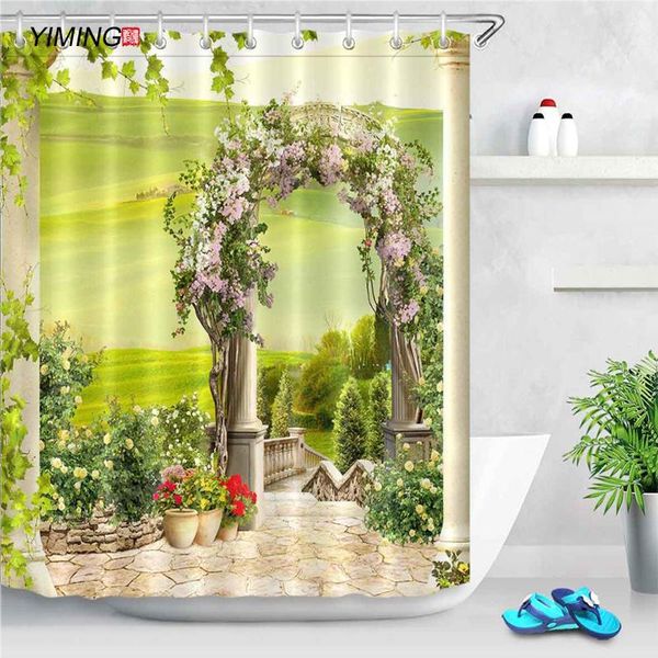 european style roman pastoral style printing bathroom shower curtain polyester waterproof home decoration curtain with hook
european style roman pastoral style printing bathroom shower curtain polyester waterproof home decoration curtain with hook